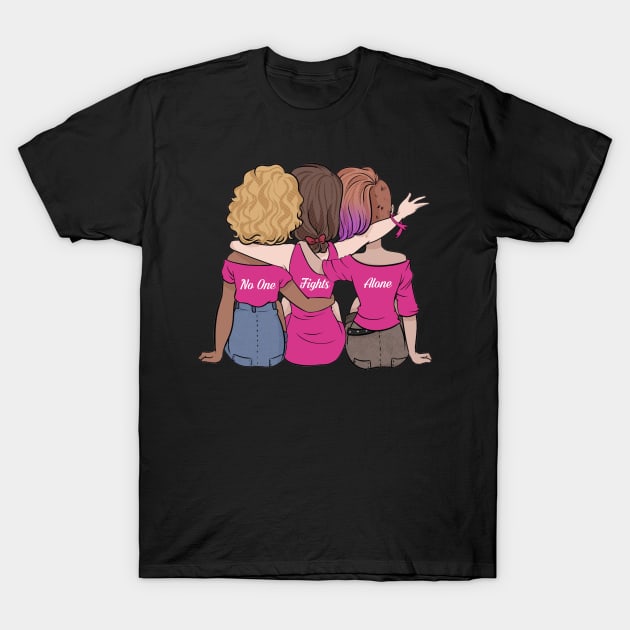 Breast Cancer Awareness T-Shirt for Women T-Shirt by Elliottda